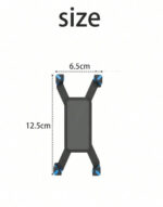 ⁦حامل هاتف الدراجة النارية حامل هاتف دراجة نارية مع دعم GPS - مثبت مضاد للانزلاق للدراجات الهوائية والرياضية! 📱🔥⁩ - الصورة ⁦3⁩