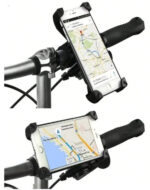 ⁦حامل هاتف الدراجة النارية حامل هاتف دراجة نارية مع دعم GPS - مثبت مضاد للانزلاق للدراجات الهوائية والرياضية! 📱🔥⁩ - الصورة ⁦8⁩