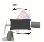 ⁦حامل هاتف الدراجة النارية حامل هاتف دراجة نارية مع دعم GPS - مثبت مضاد للانزلاق للدراجات الهوائية والرياضية! 📱🔥⁩ - الصورة ⁦10⁩