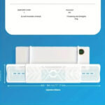 ⁦موزع الهواء حاجز هواء مكيف هواء بتصميم خطاف، سهل التركيب، واقي هواء بلاستيكي، مضاد للهواء المباشر، فعال في مقاومة الرياح، لا⁩ - الصورة ⁦6⁩