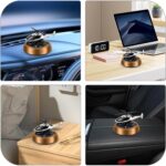 ⁦فواحة للسيارات معطر سيارات يودينج بالطاقة الشمسية – موزع عطر وأروما ذكي بتصميم أنيق ومنعش للهواء داخل السيارة⁩ - الصورة ⁦8⁩