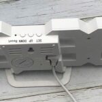 ⁦ساعة رقمية مكتبية ساعة منبه رقمية ثلاثية الأبعاد مع ضوء ليلي، ساعة حائط Led، ساعة إلكترونية إبداعية بسيطة متعددة الوظائف لغرف⁩ - الصورة ⁦4⁩